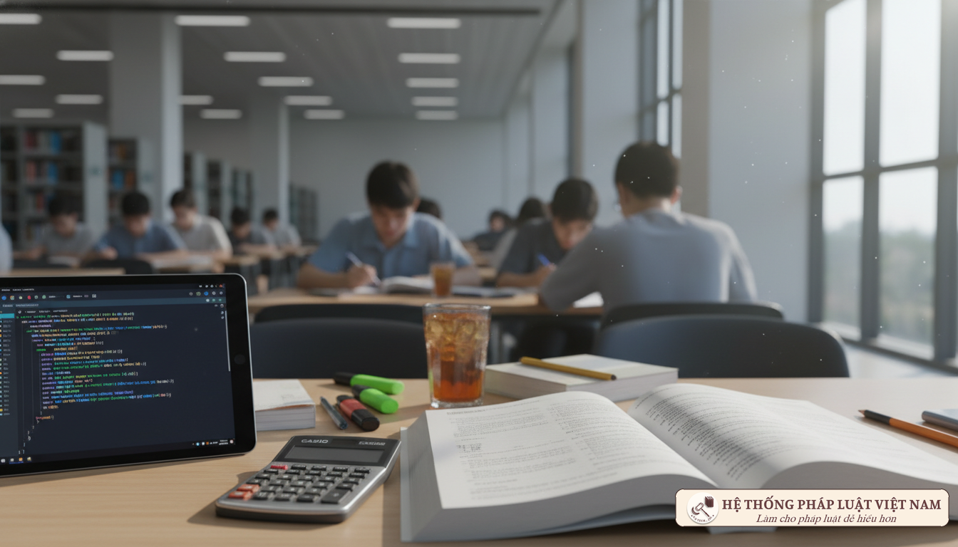 Sách giáo khoa Toán nâng cao bằng tiếng Anh trên bàn học