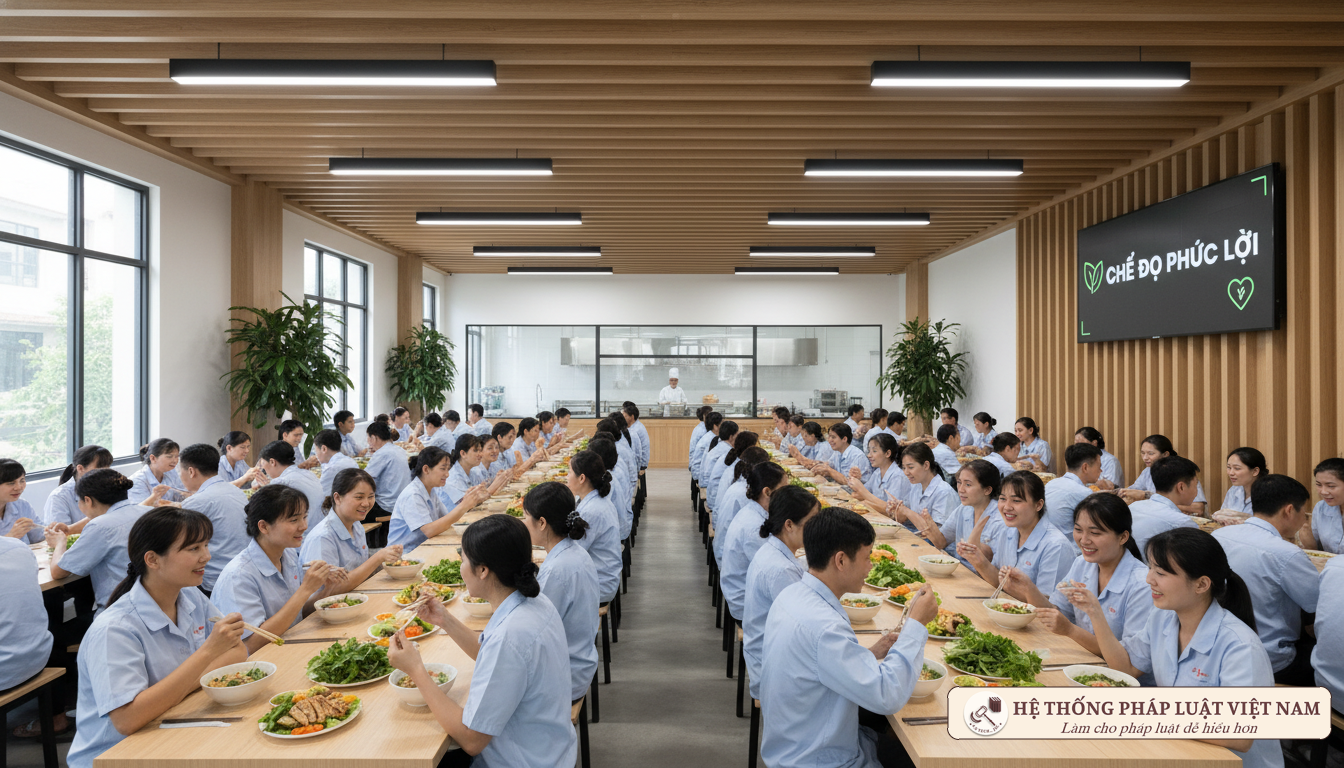 Nhà ăn tập thể hiện đại tại Việt Nam
