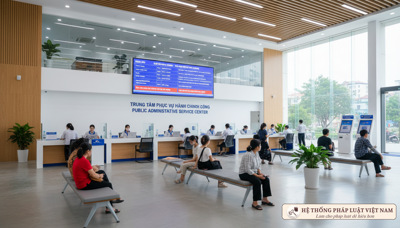 Trung tâm phục vụ hành chính công hiện đại