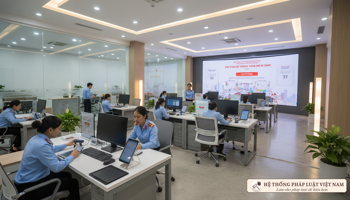 Trung tâm phục vụ hành chính công cấp xã hiện đại