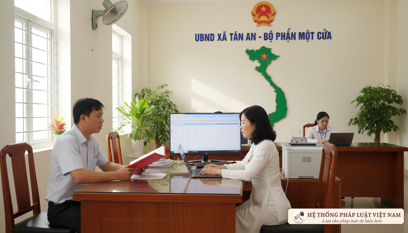 Thủ tục hành chính tại UBND xã cho hộ kinh doanh