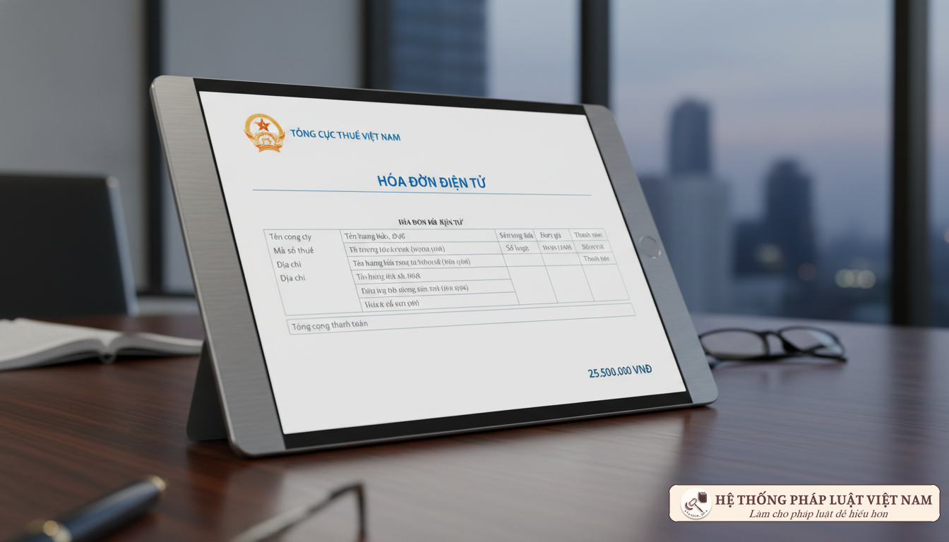 Hóa đơn điện tử khởi tạo từ máy tính tiền