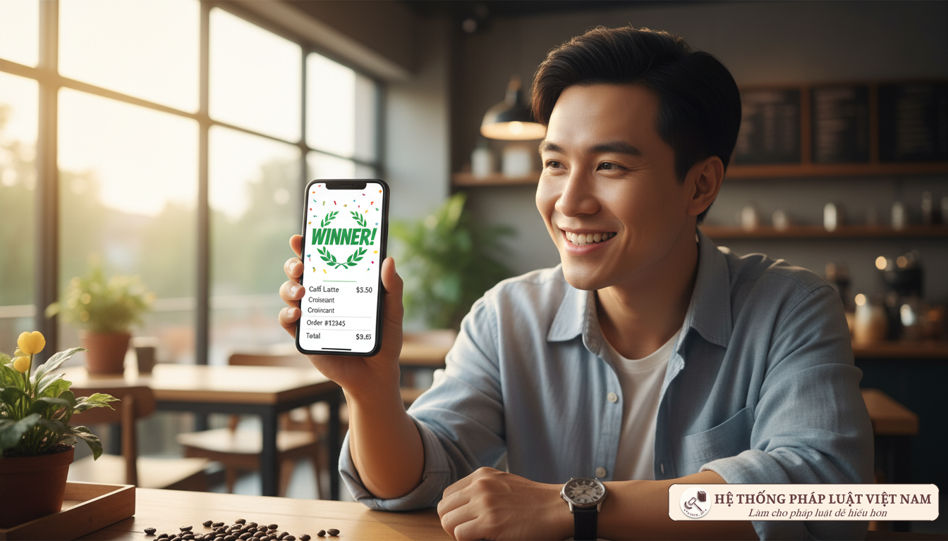 Người tiêu dùng trúng thưởng hóa đơn may mắn