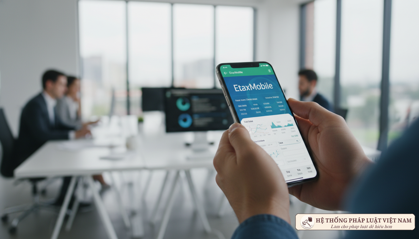 Sử dụng ứng dụng EtaxMobile trên điện thoại