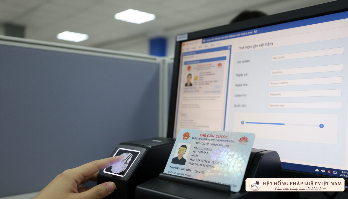 Thủ tục cấp thẻ Căn cước tại Công an xã