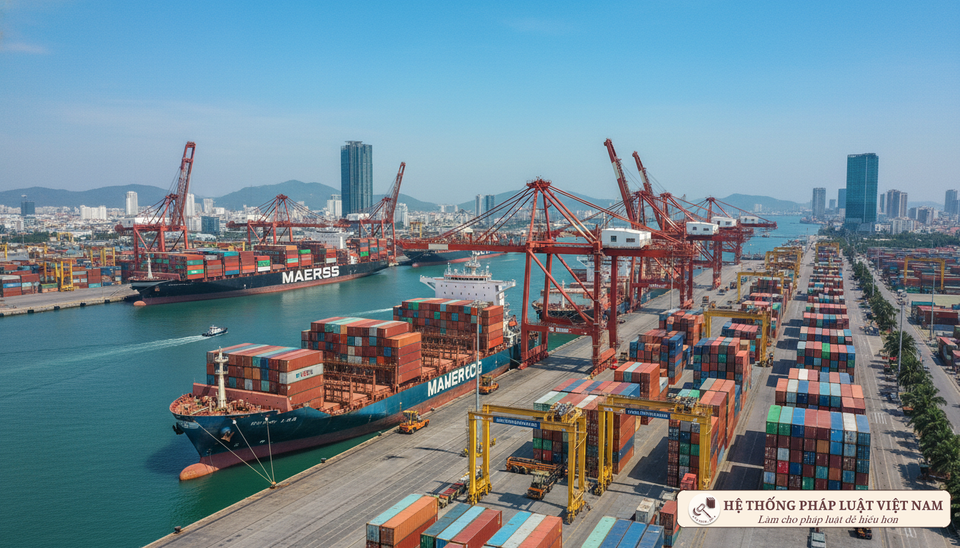 Hoạt động vận tải quốc tế tại cảng biển Việt Nam