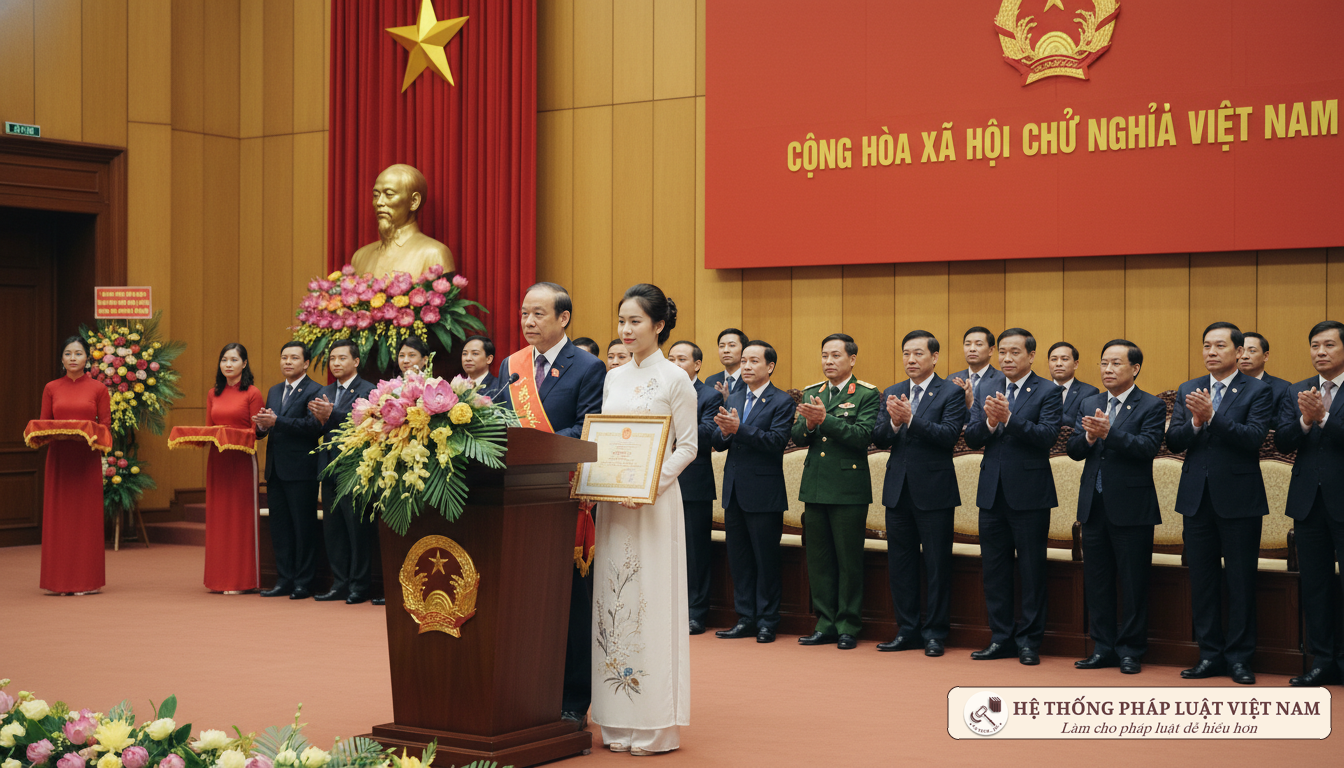 Lễ trao giải thưởng khoa học công nghệ