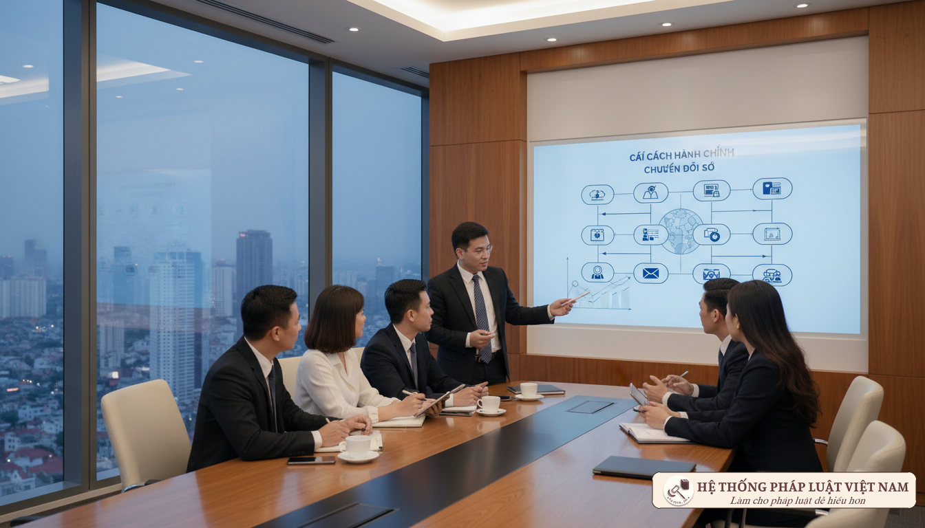 Cải cách hành chính và chuyển đổi số tại Việt Nam