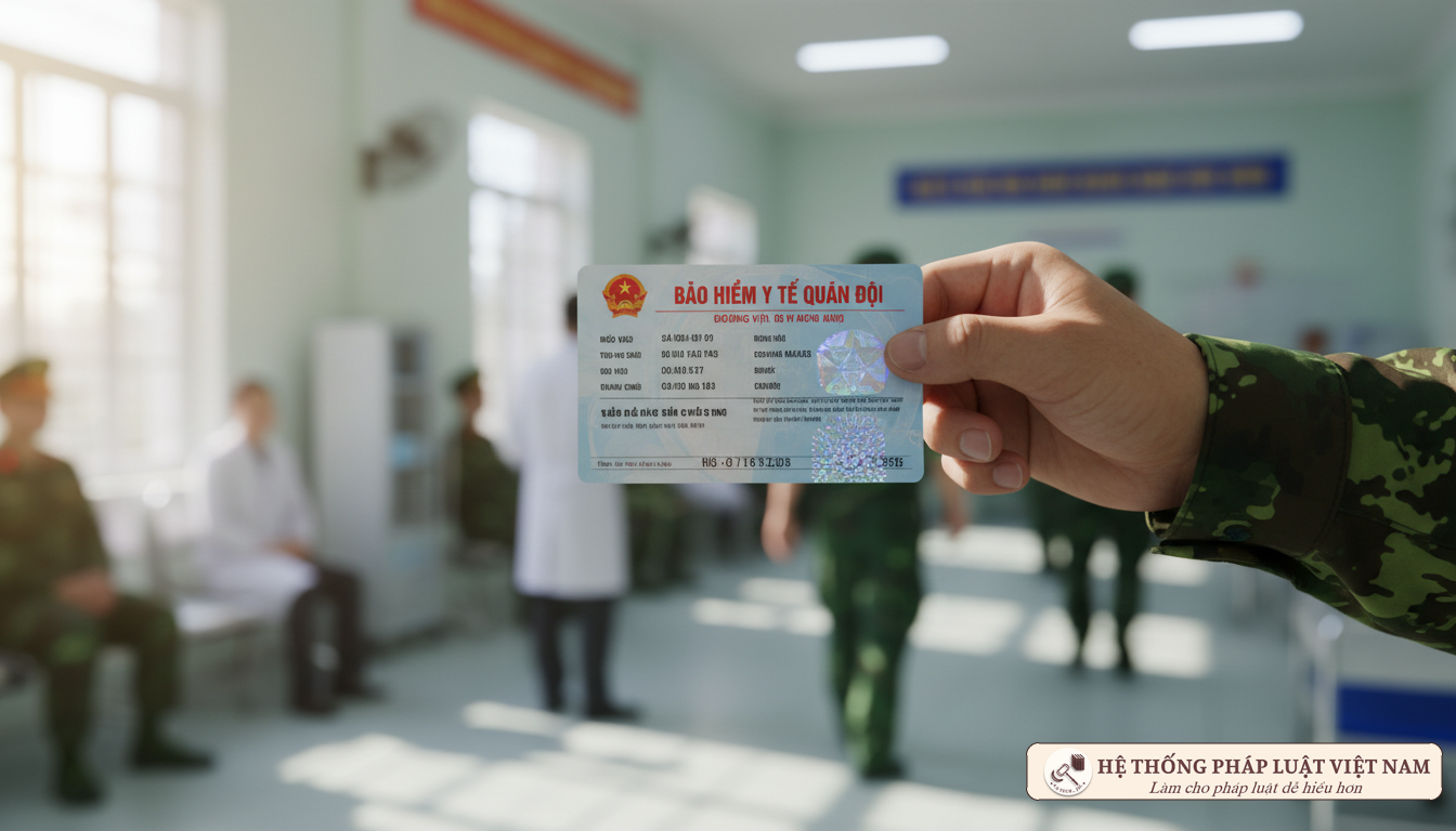 Thẻ BHYT quân đội