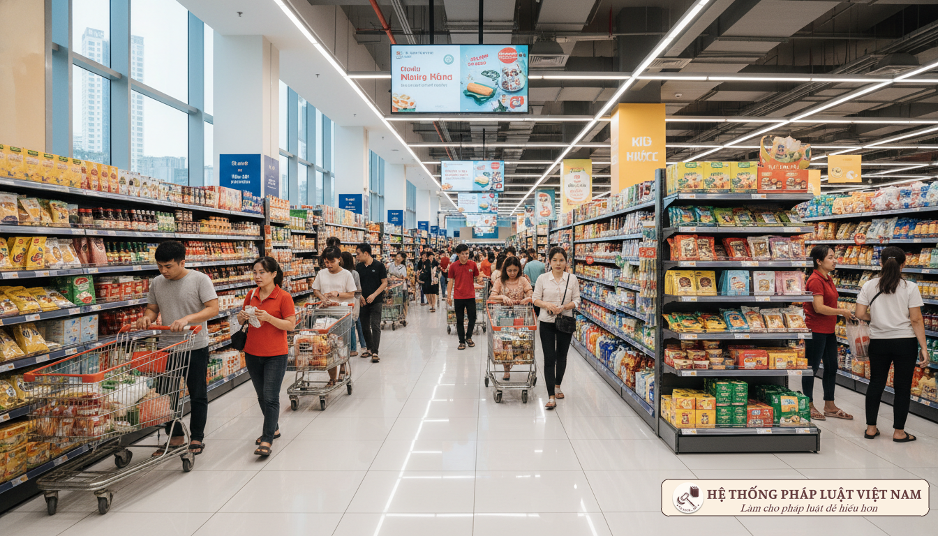 Siêu thị hiện đại tại Việt Nam