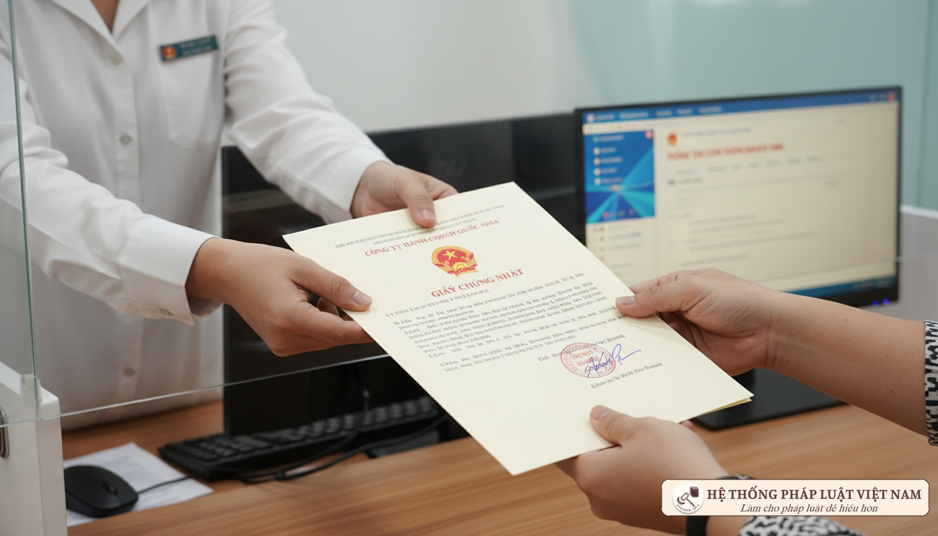 Sự chuyên nghiệp trong tiếp nhận hồ sơ
