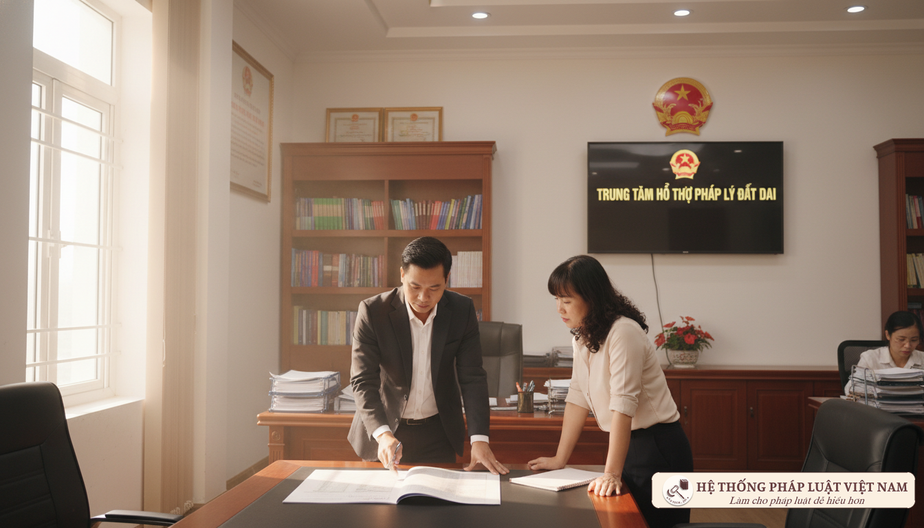 Tư vấn pháp luật đất đai tại cơ quan hành chính