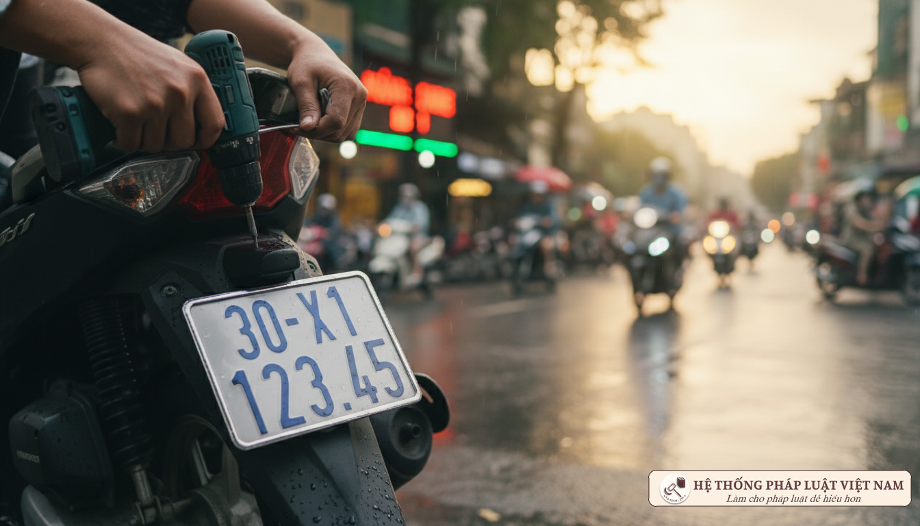 Biển số xe máy mới