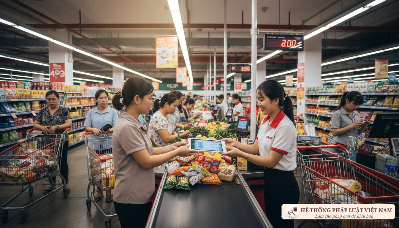 Siêu thị hiện đại tại Việt Nam