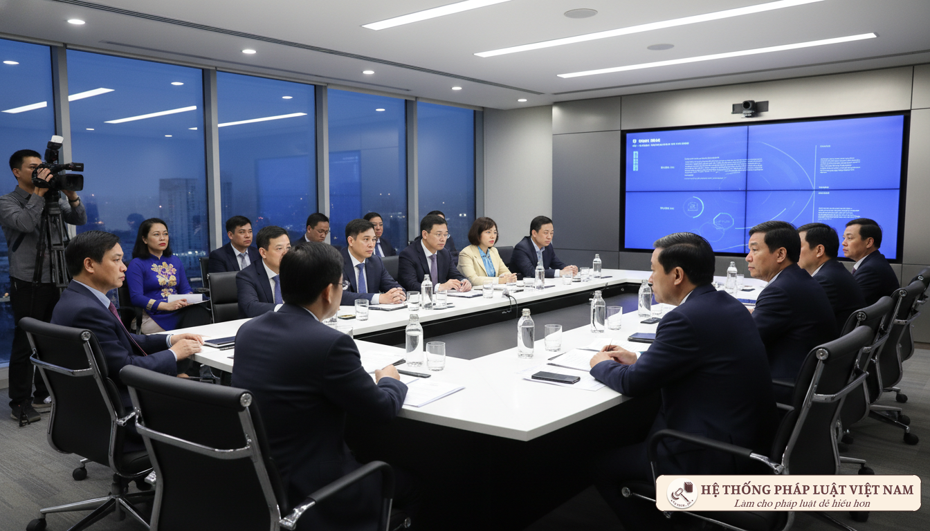 Cuộc họp cán bộ công chức nhà nước