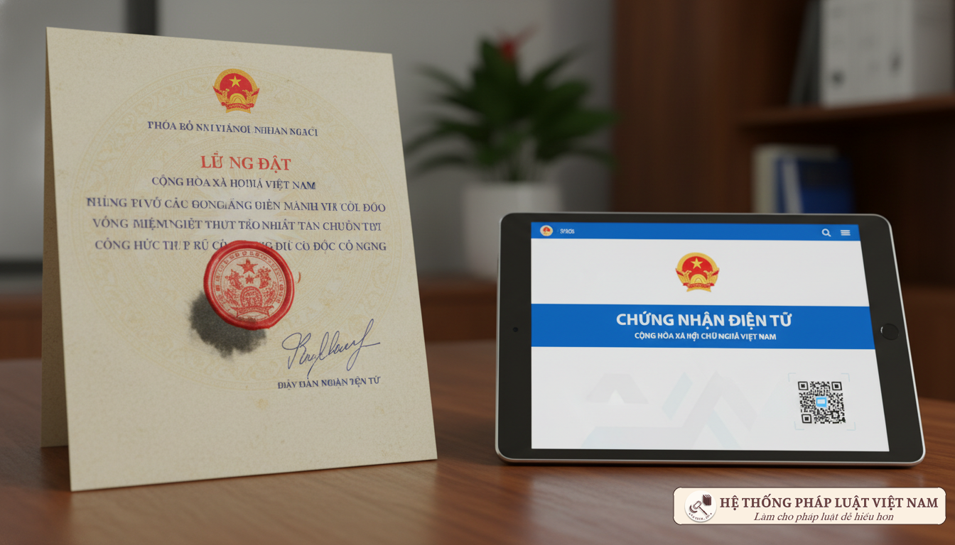 Chứng thực bản sao điện tử