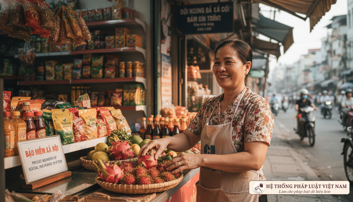 Chủ hộ kinh doanh là đối tượng mới đóng BHXH từ 2025 Chủ hộ kinh doanh tham gia BHXH