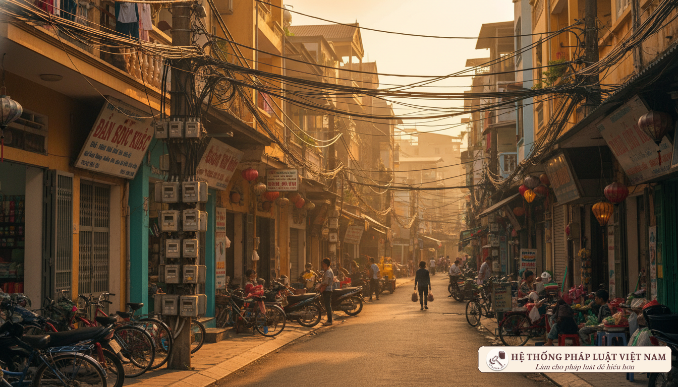Khu dân cư kết hợp kinh doanh cần lưu ý quy định về giá điện