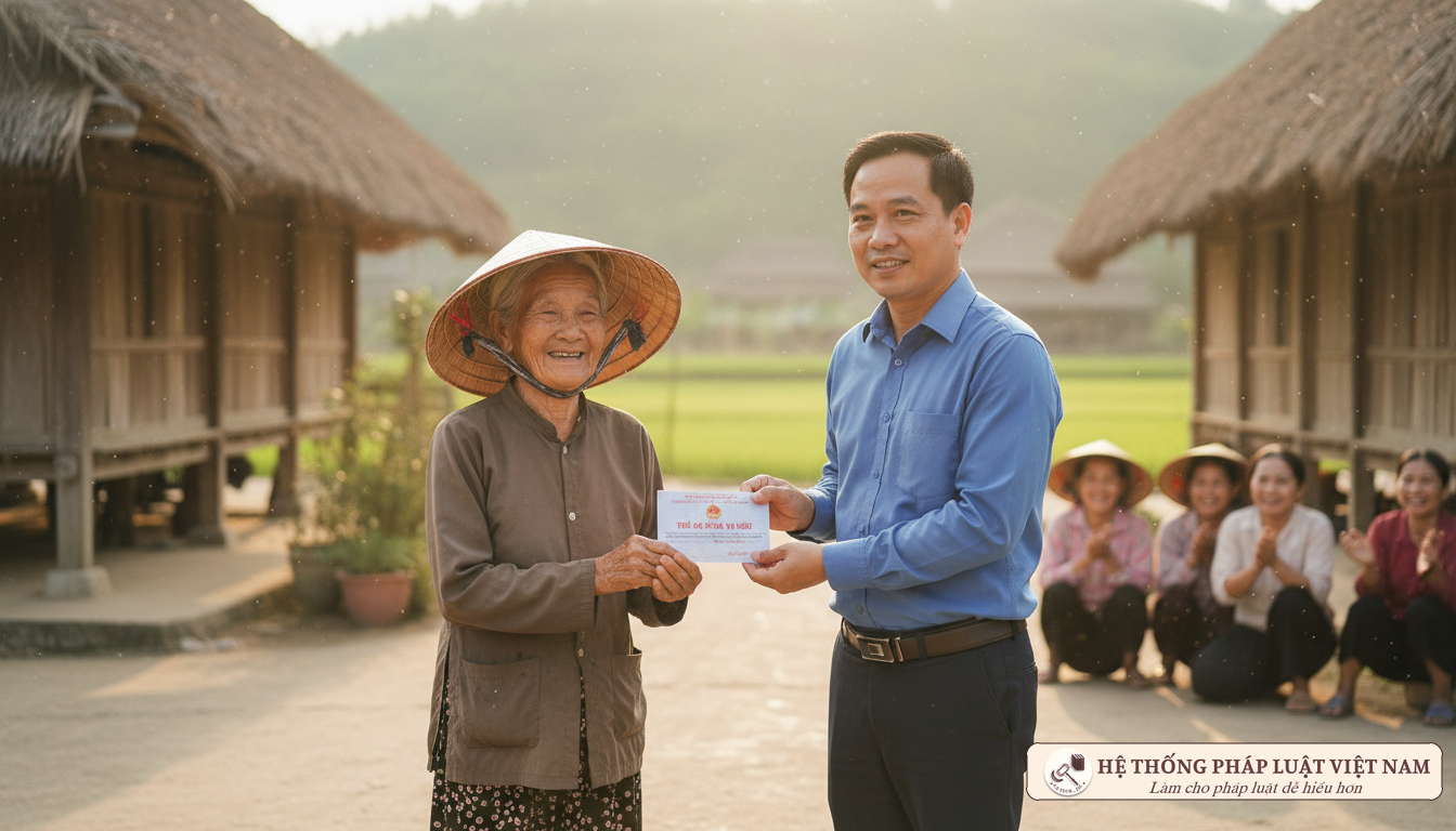 Trợ cấp hưu trí xã hội từ 01/7/2025: Những thay đổi mang tính bước ngoặt cho người cao tuổi
