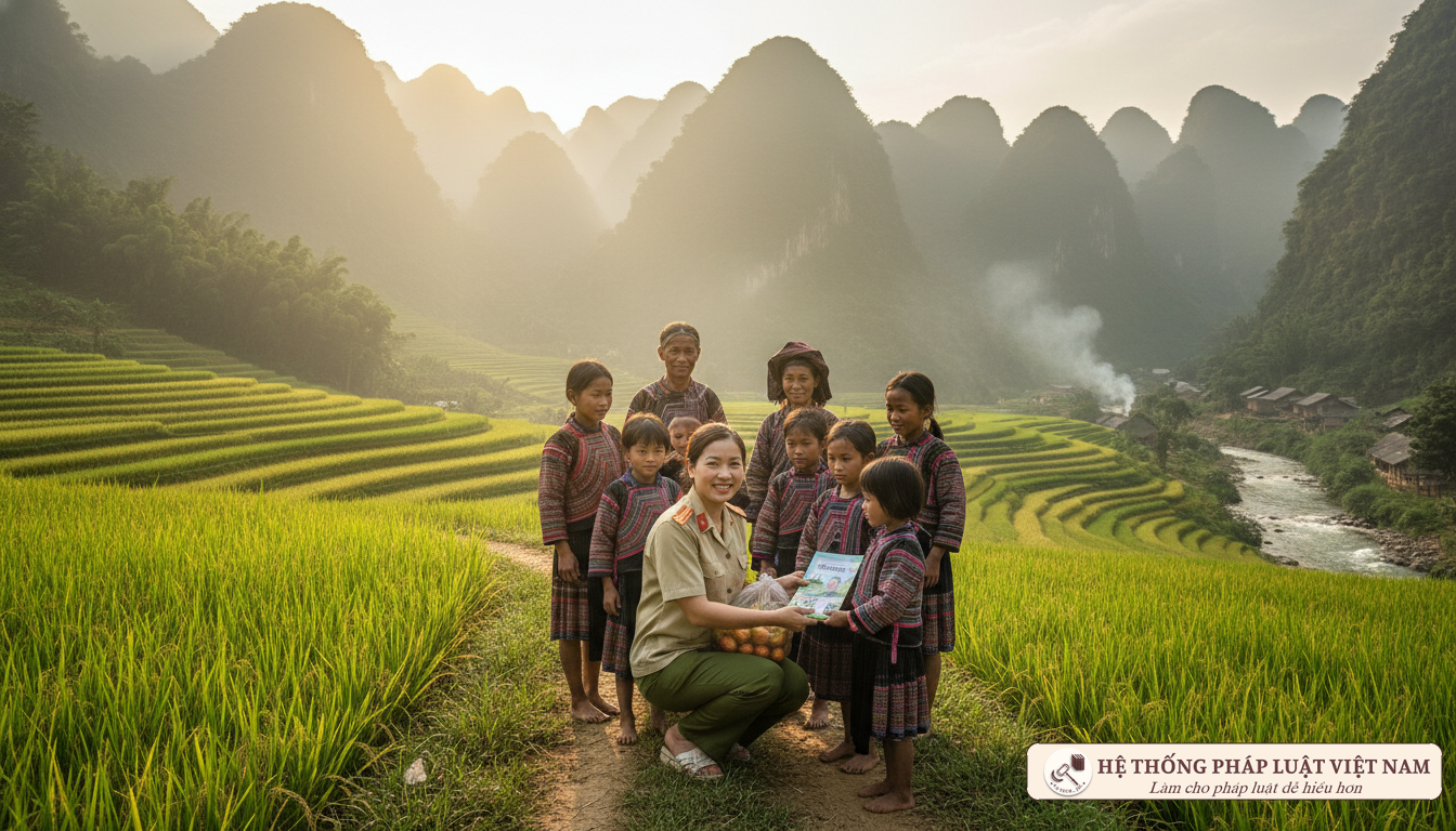 Công chức công tác vùng khó khăn