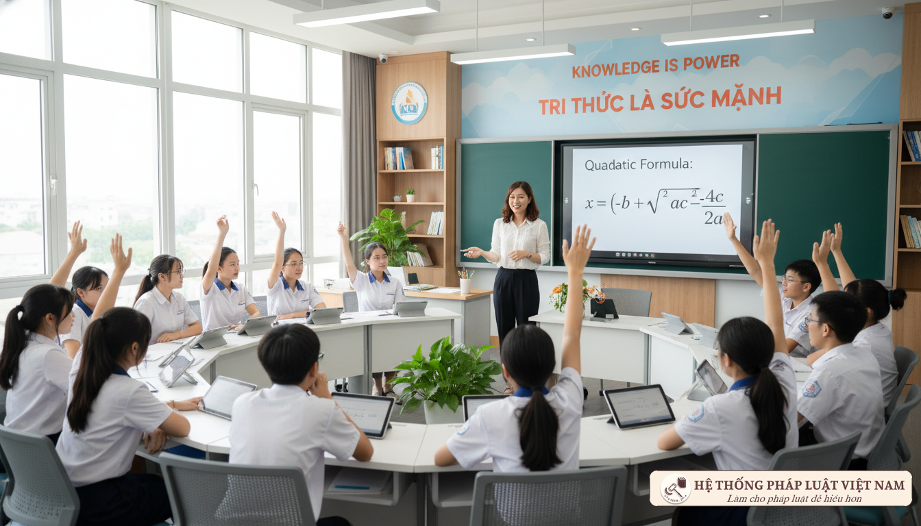 Dạy học bằng tiếng nước ngoài