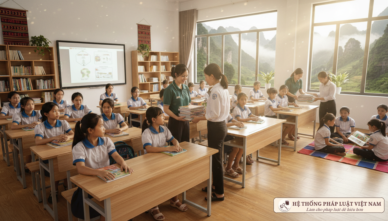 Hỗ trợ giáo dục vùng cao 2025