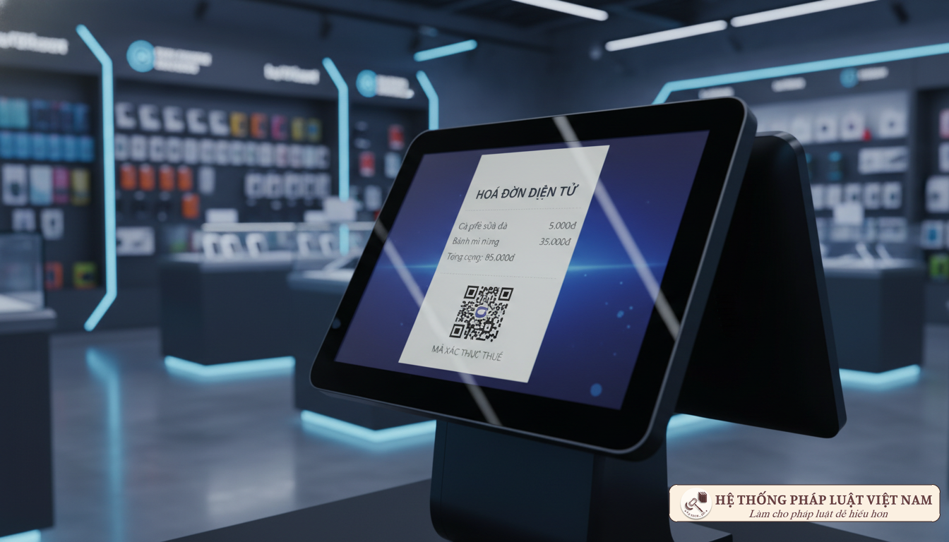 Tra cứu hóa đơn điện tử qua mã QR Mã QR hóa đơn điện tử máy tính tiền