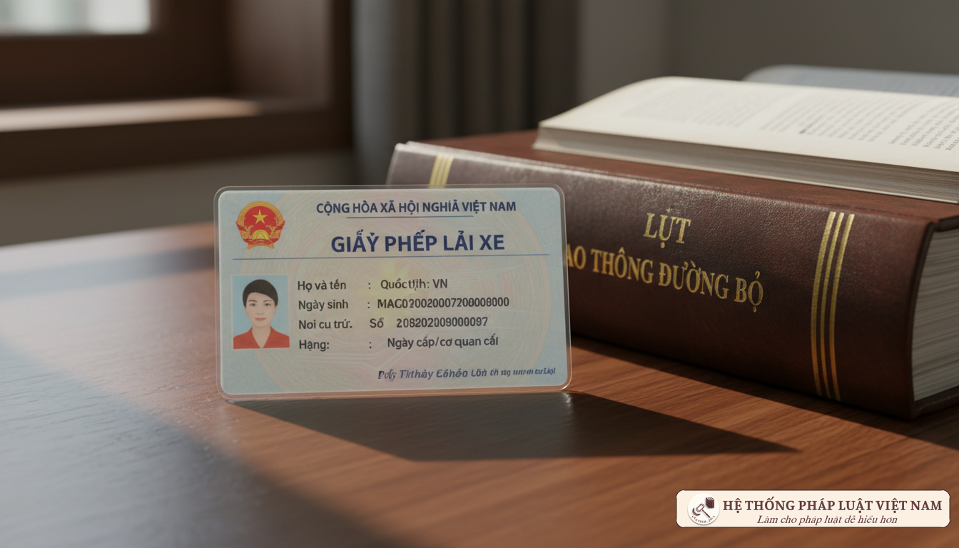 Giấy phép lái xe PET Việt Nam