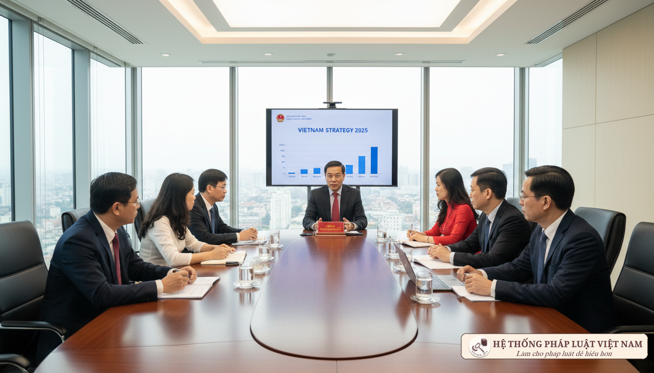 Cán bộ công chức thảo luận về chính sách