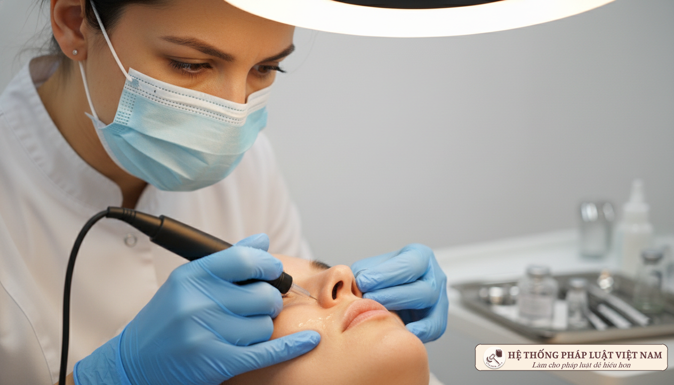Quy trình thẩm mỹ an toàn chuyên nghiệp