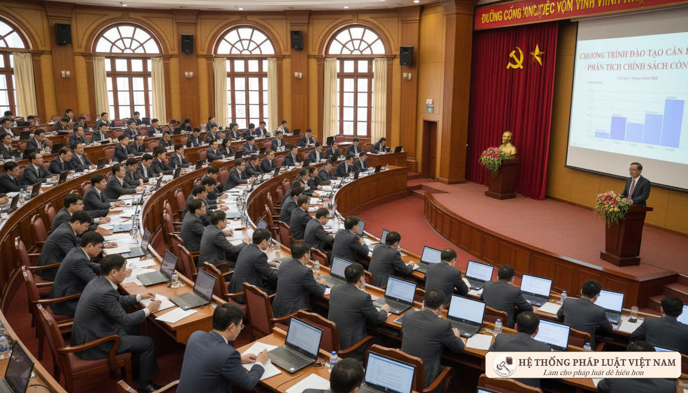 Chương trình đào tạo cán bộ công chức 2026