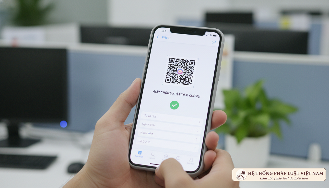 Tra cứu văn bằng chứng chỉ trên ứng dụng VNeID