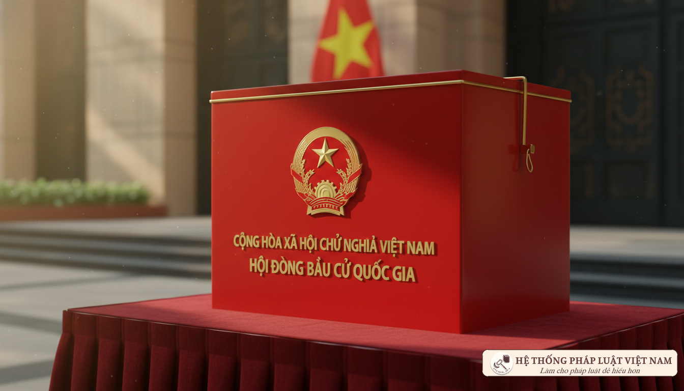 Hòm phiếu bầu cử đại biểu Quốc hội