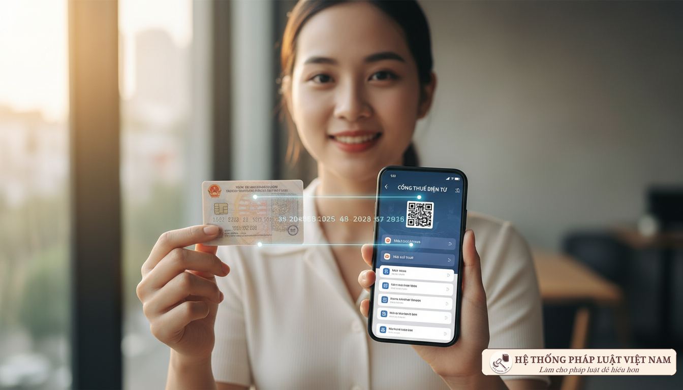 Tích hợp số định danh cá nhân và mã số thuế trên CCCD gắn chip