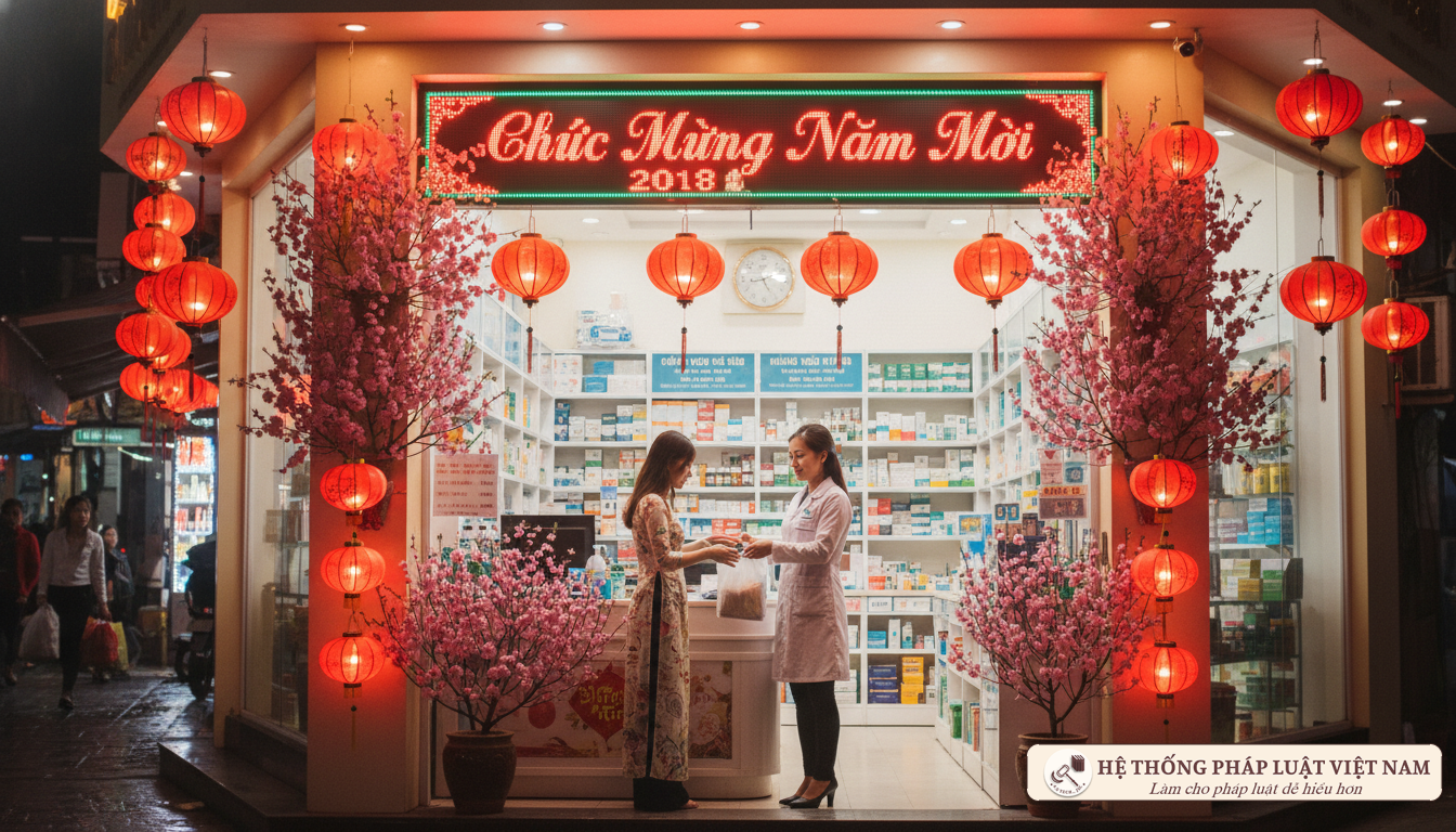 Tết Nguyên đán 2018: Đảm bảo cung ứng thuốc 24/24h, không để xảy ra tình trạng thiếu thuốc hay tăng giá
