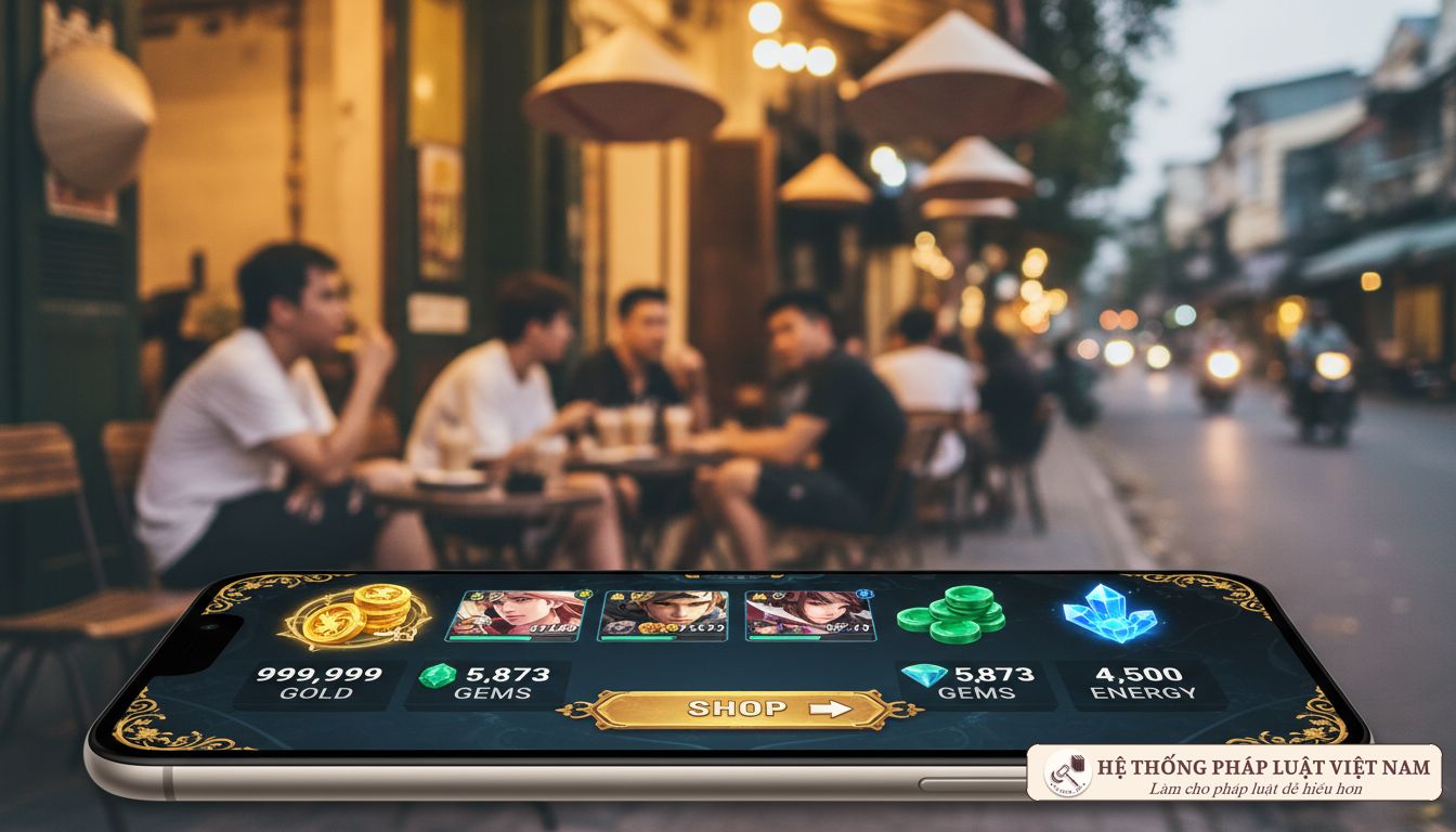 Giao dịch vật phẩm game trên điện thoại