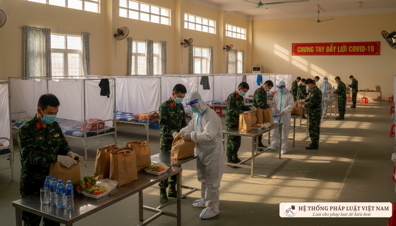 Khu cách ly tập trung tại Việt Nam năm 2020
