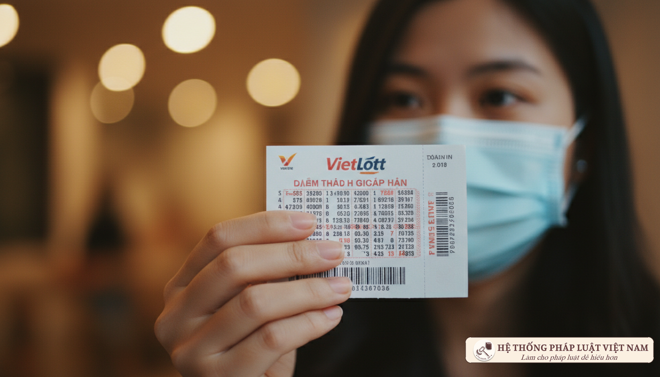 Cận cảnh vé số Vietlott tái xuất sau giãn cách