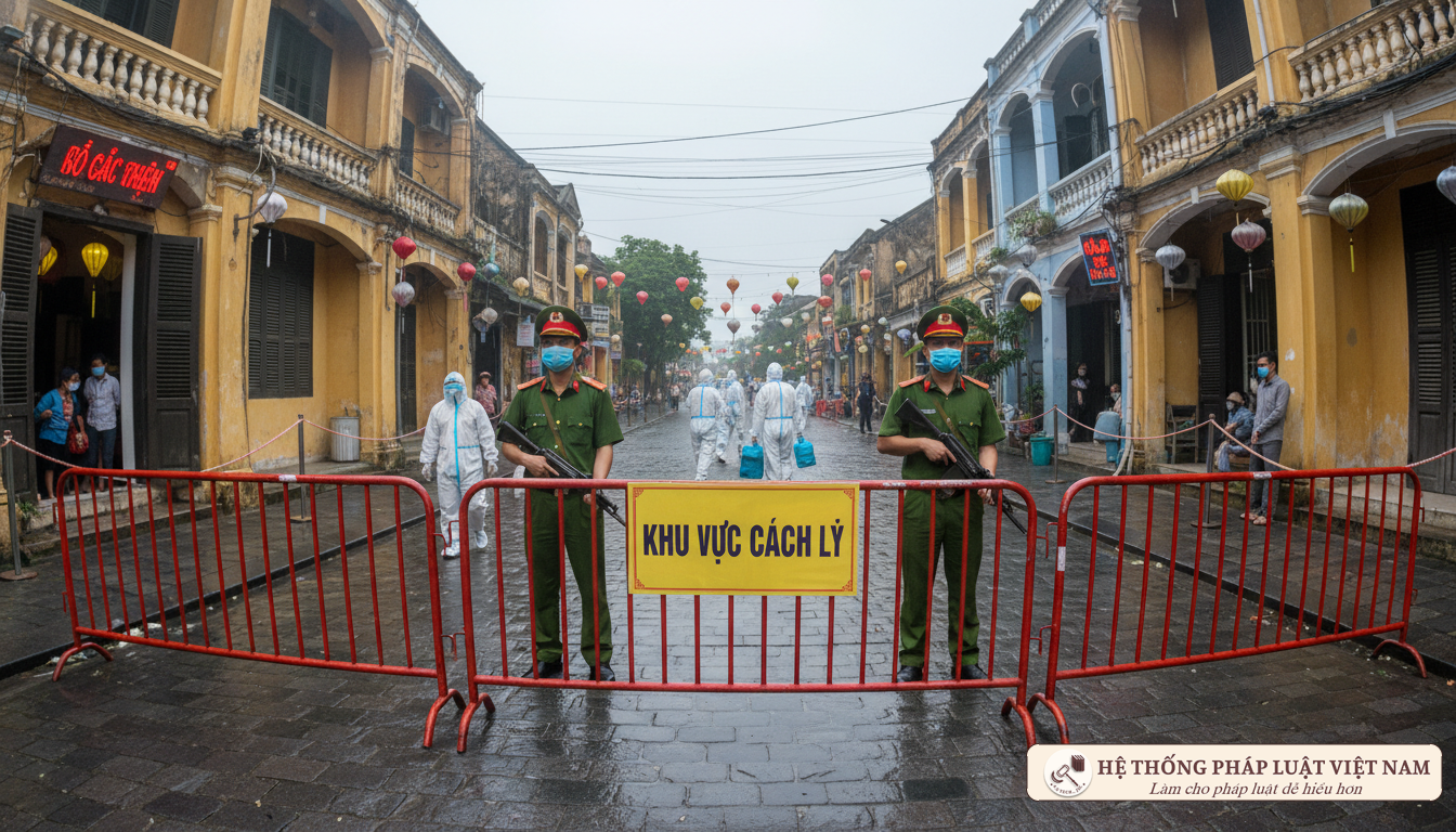 Khu vực phong tỏa COVID-19 tại Việt Nam