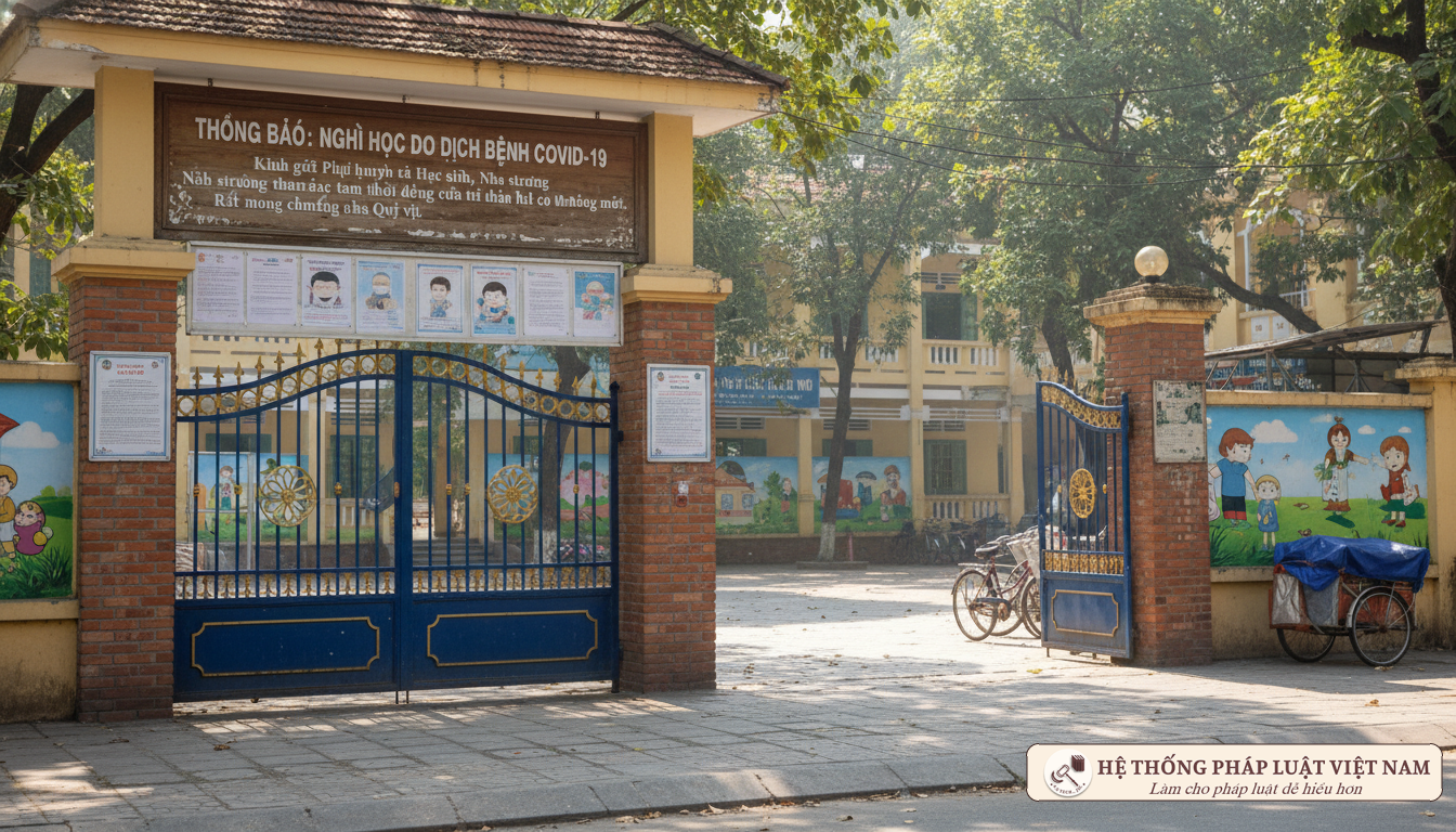 Khẩn: Hà Nội chính thức cho học sinh toàn thành phố nghỉ học tập trung từ ngày 04/5 để phòng dịch
