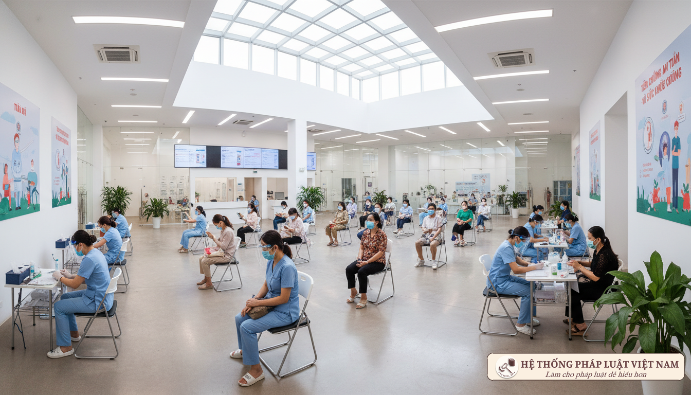 Trung tâm tiêm chủng hiện đại tại Việt Nam