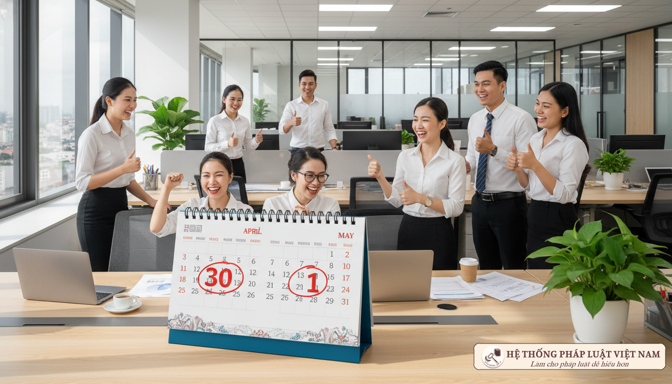 Doanh nghiệp làm thứ 7 nghỉ lễ 30/4 - 1/5 thế nào để không vi phạm luật?
