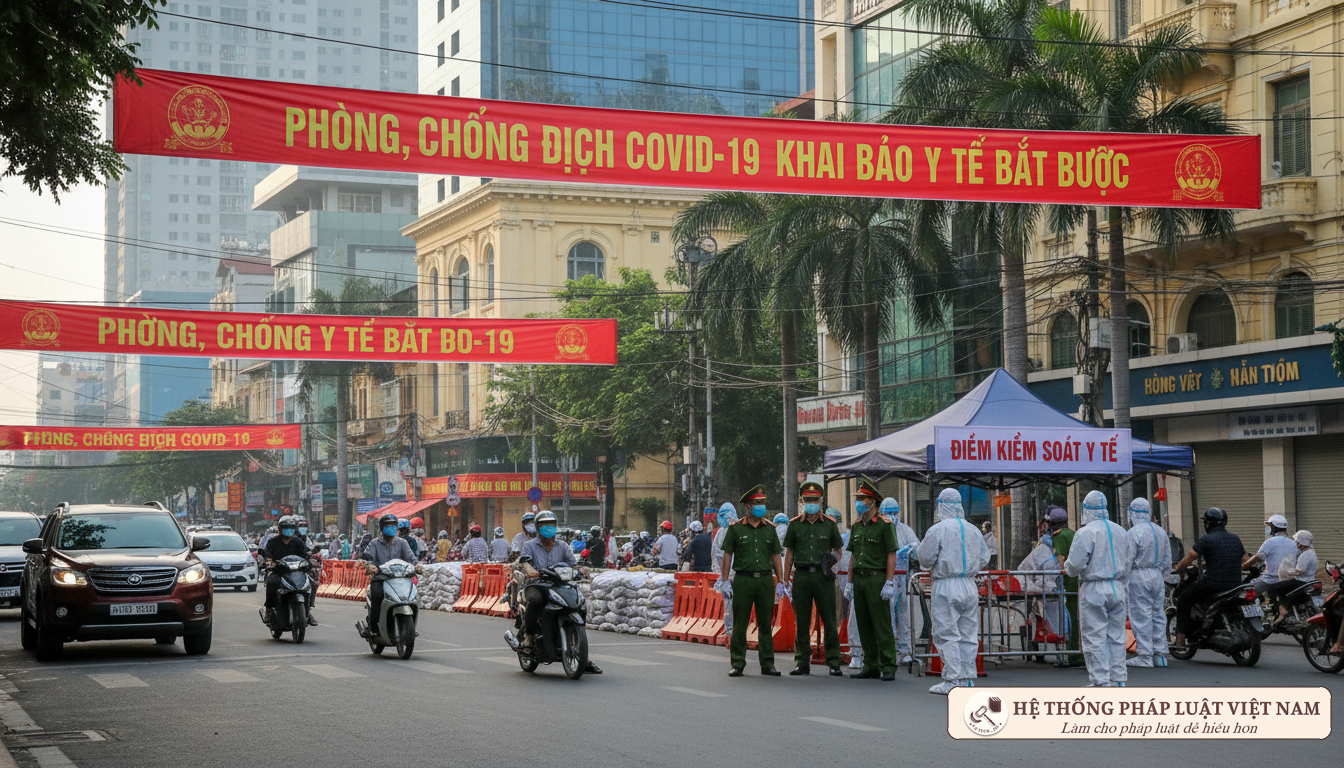 Chốt kiểm soát dịch Covid-19 tại Việt Nam