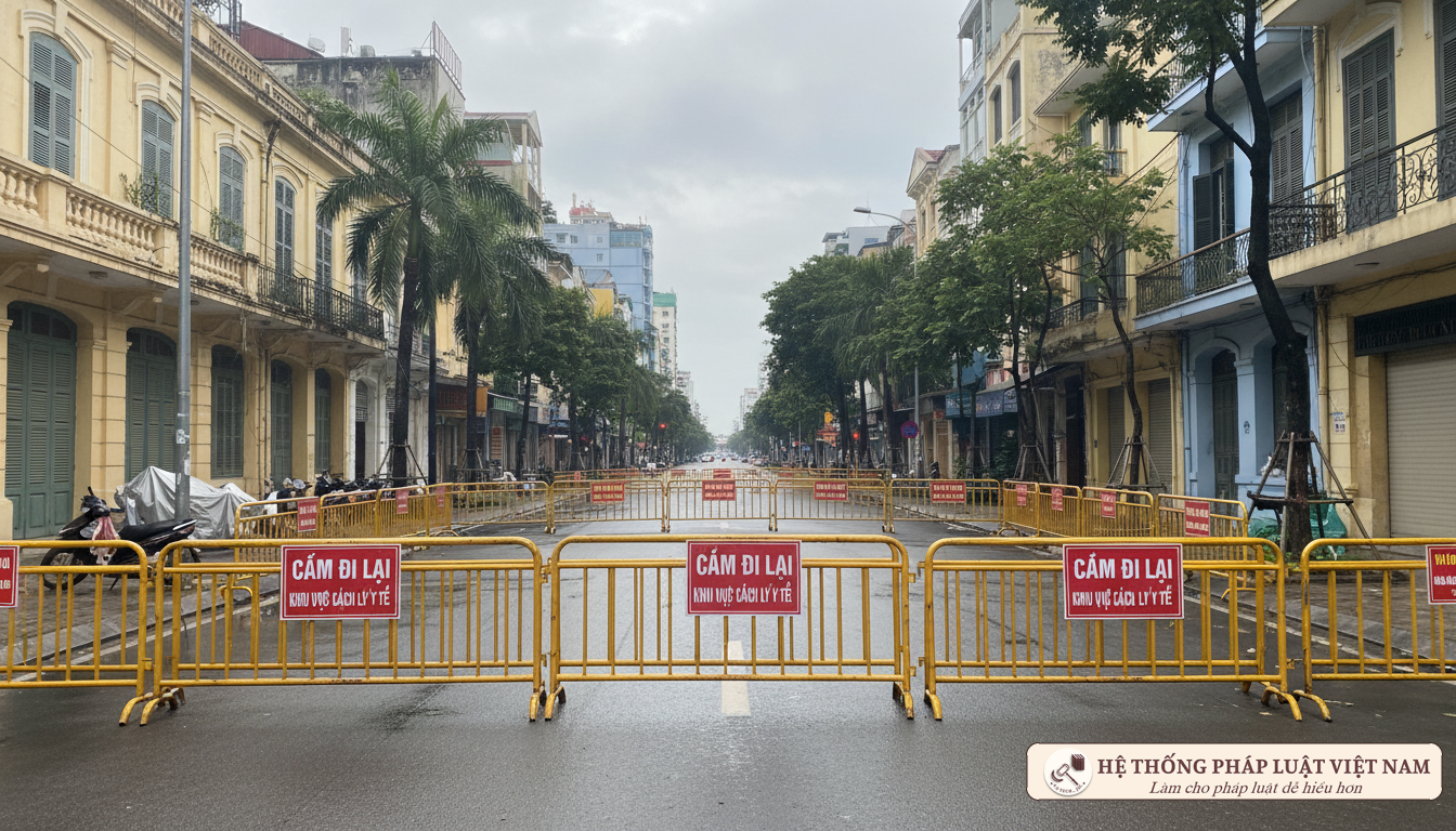 Khu vực phong tỏa dịch COVID-19 tại Việt Nam 2021