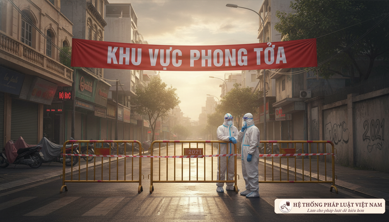 Khu vực phong tỏa tại TP. Hồ Chí Minh trong đại dịch COVID-19