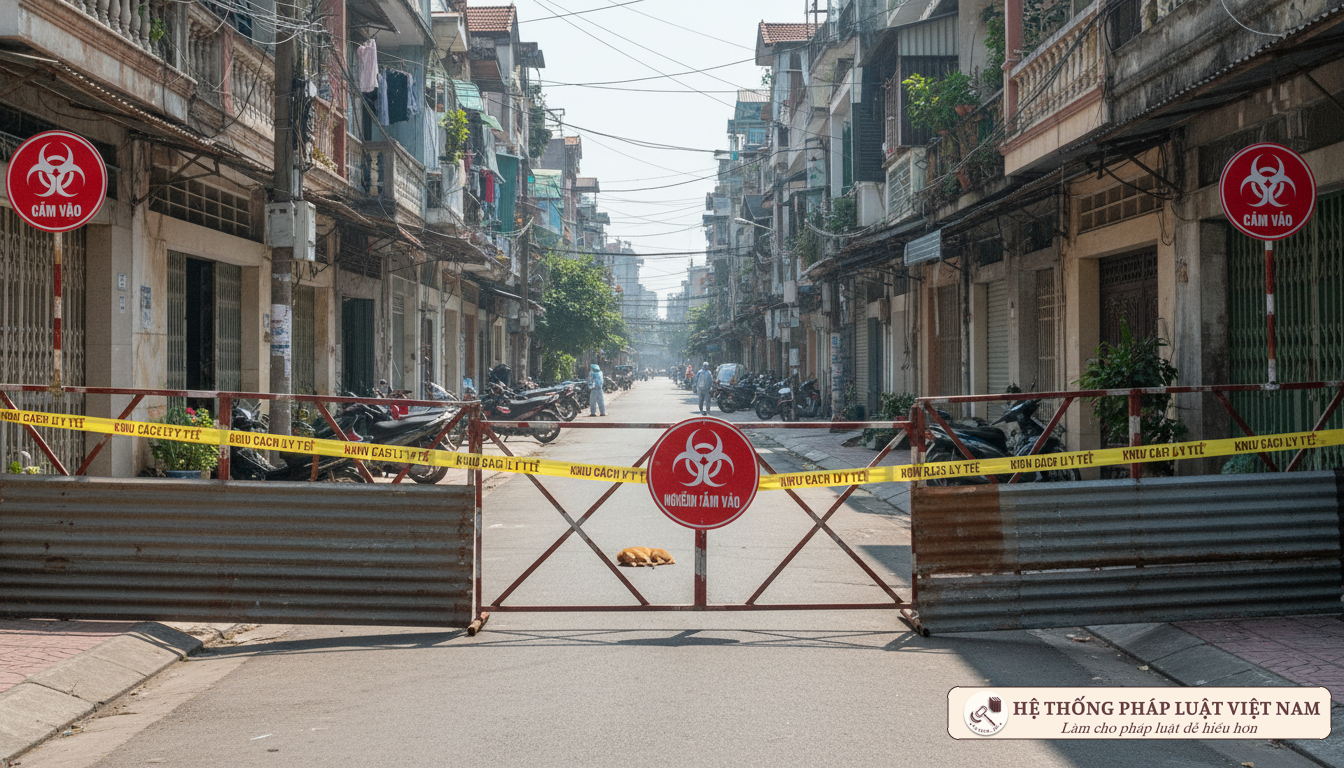 Khu vực phong tỏa dịch COVID-19 tại Việt Nam