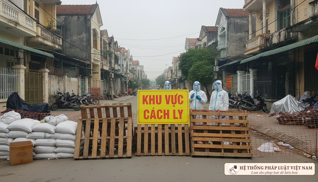 Khu vực phong tỏa y tế tại Việt Nam