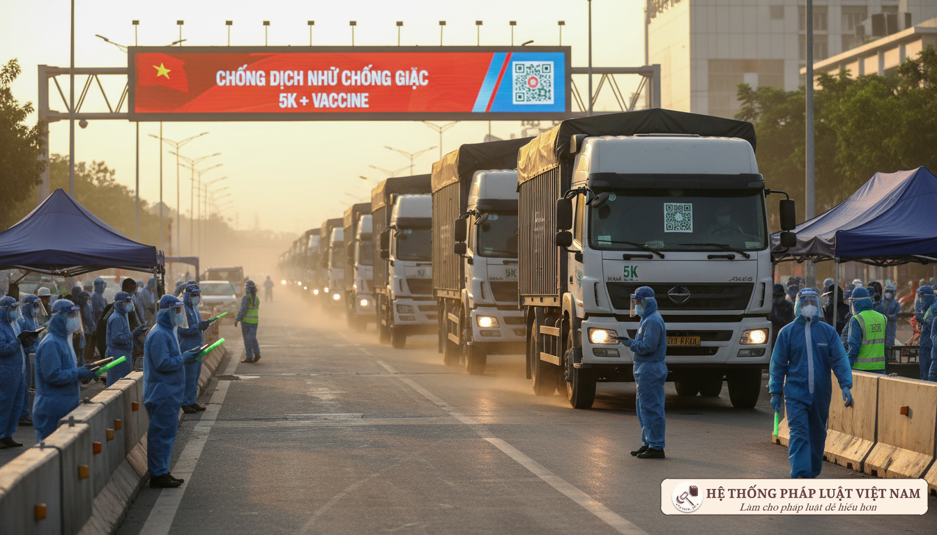 TP.HCM &#039;mở toang&#039; cửa ngõ cho xe luồng xanh: Không kiểm tra mã QR tại các chốt kiểm soát từ 27/7
