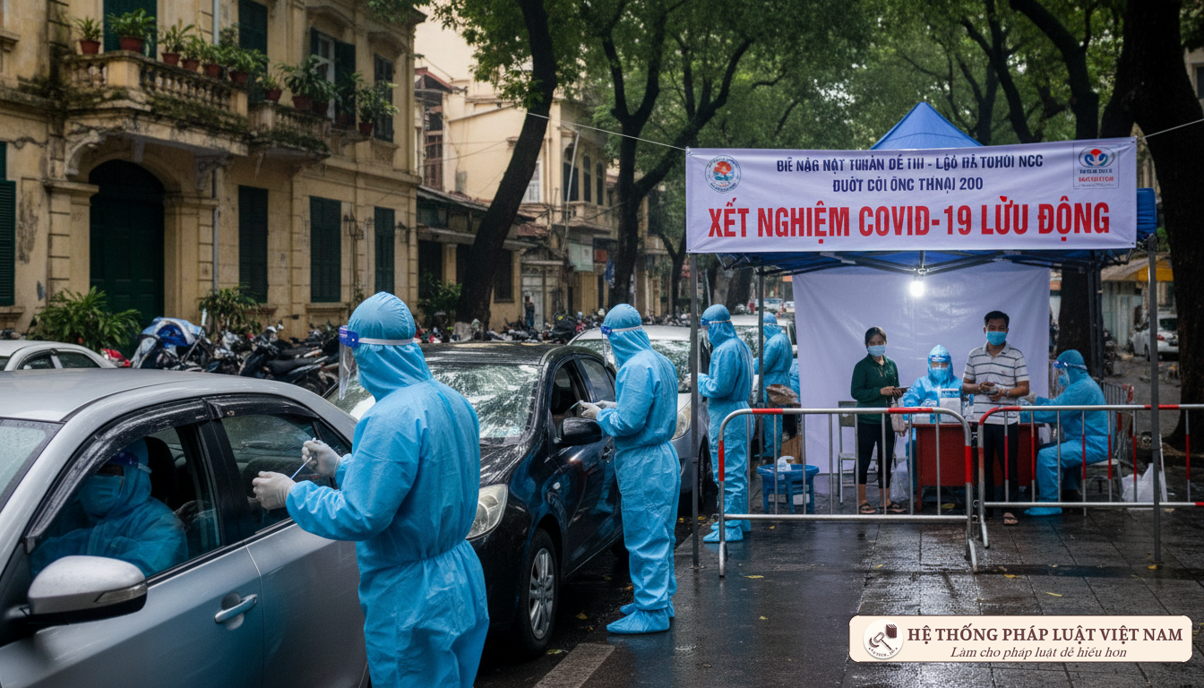 Hà Nội &#039;tổng tấn công&#039; truy vết F0: Xét nghiệm diện rộng cho người ho, sốt và nhóm nguy cơ cao đến 25/7
