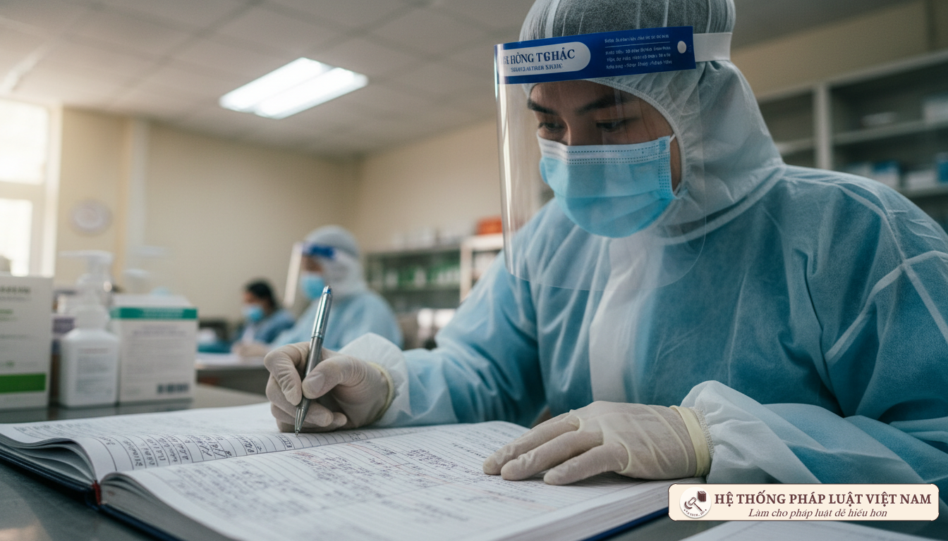 Cán bộ y tế Hà Nội làm việc xuyên đêm truy vết dịch bệnh
